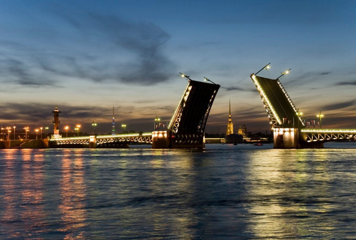 Гренадерский мост разводка
