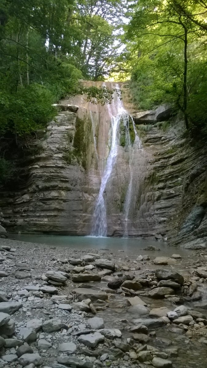 Водопады Пшада Геленджик