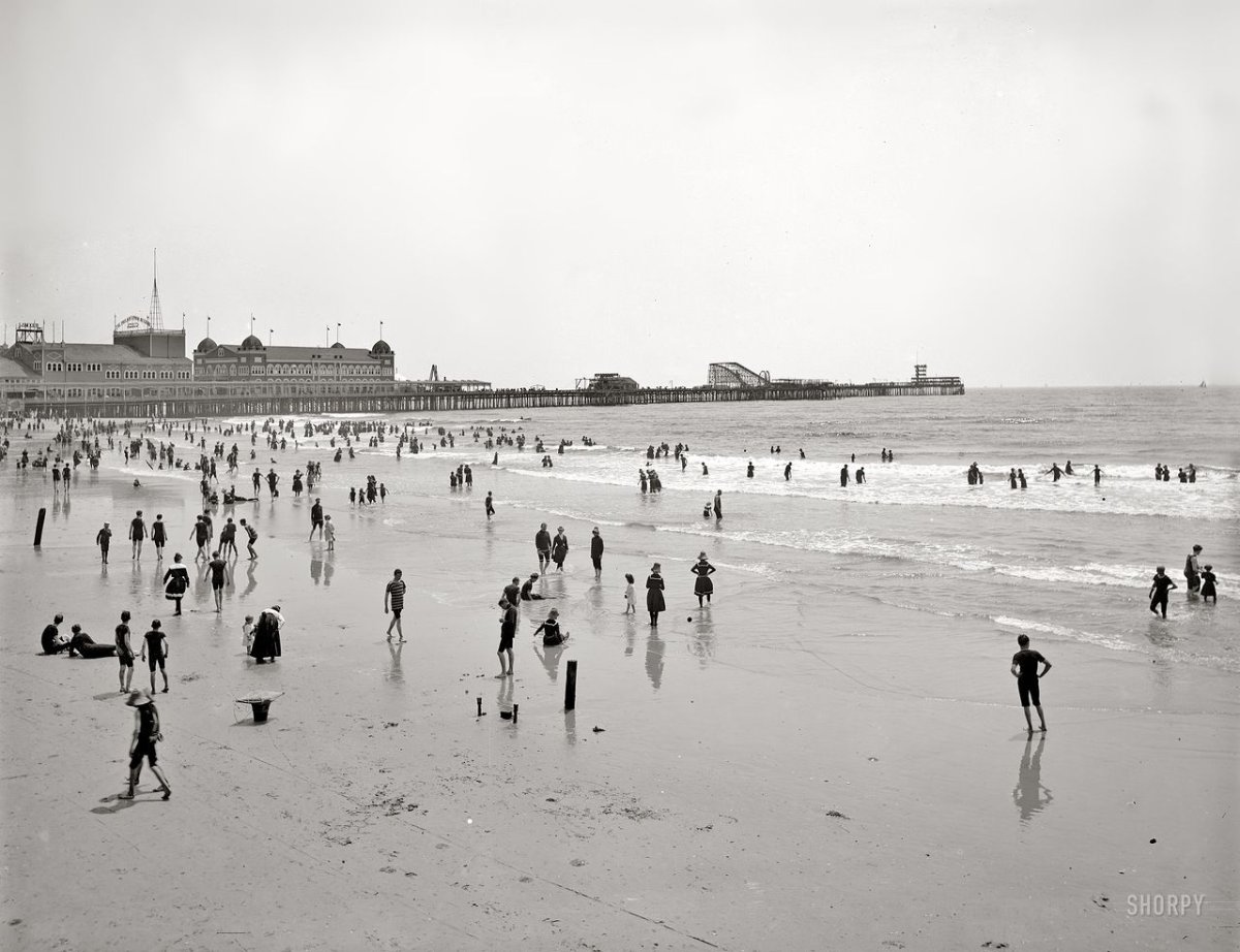 Пляж 20 век