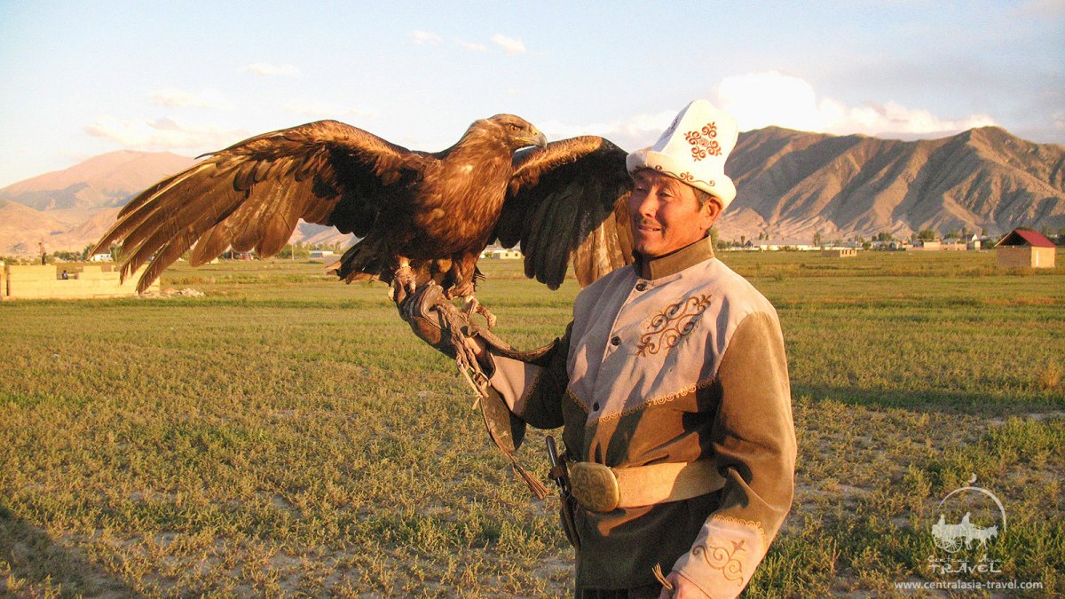 Соколиная охота Киргизия