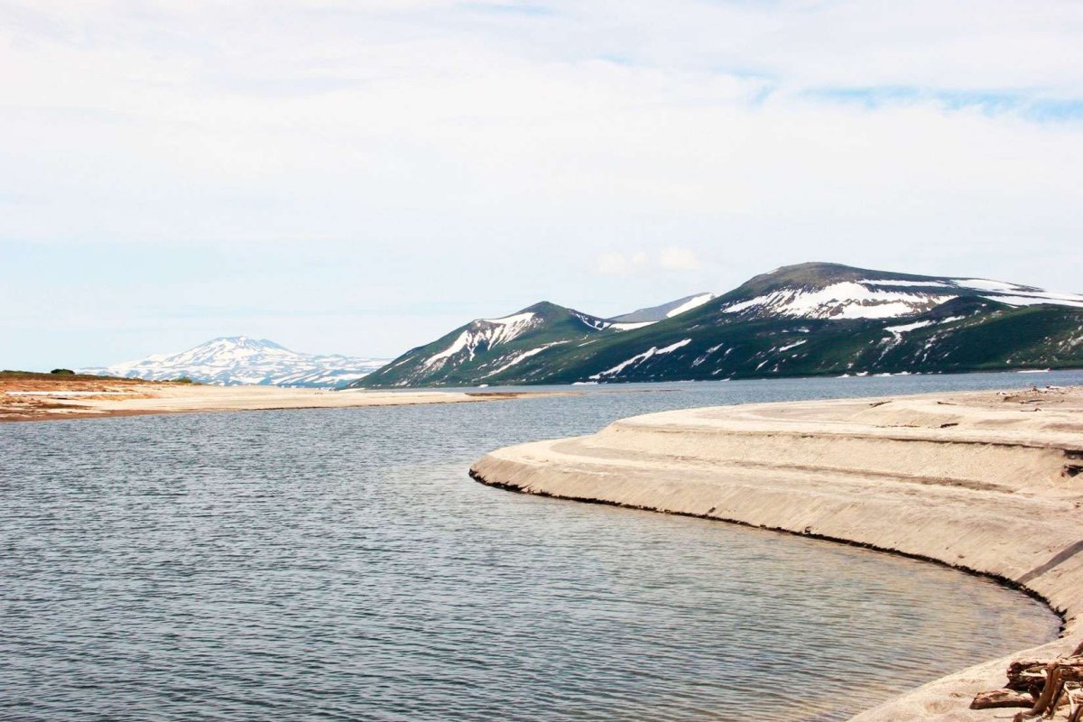 Толмачевское озеро на Камчатке
