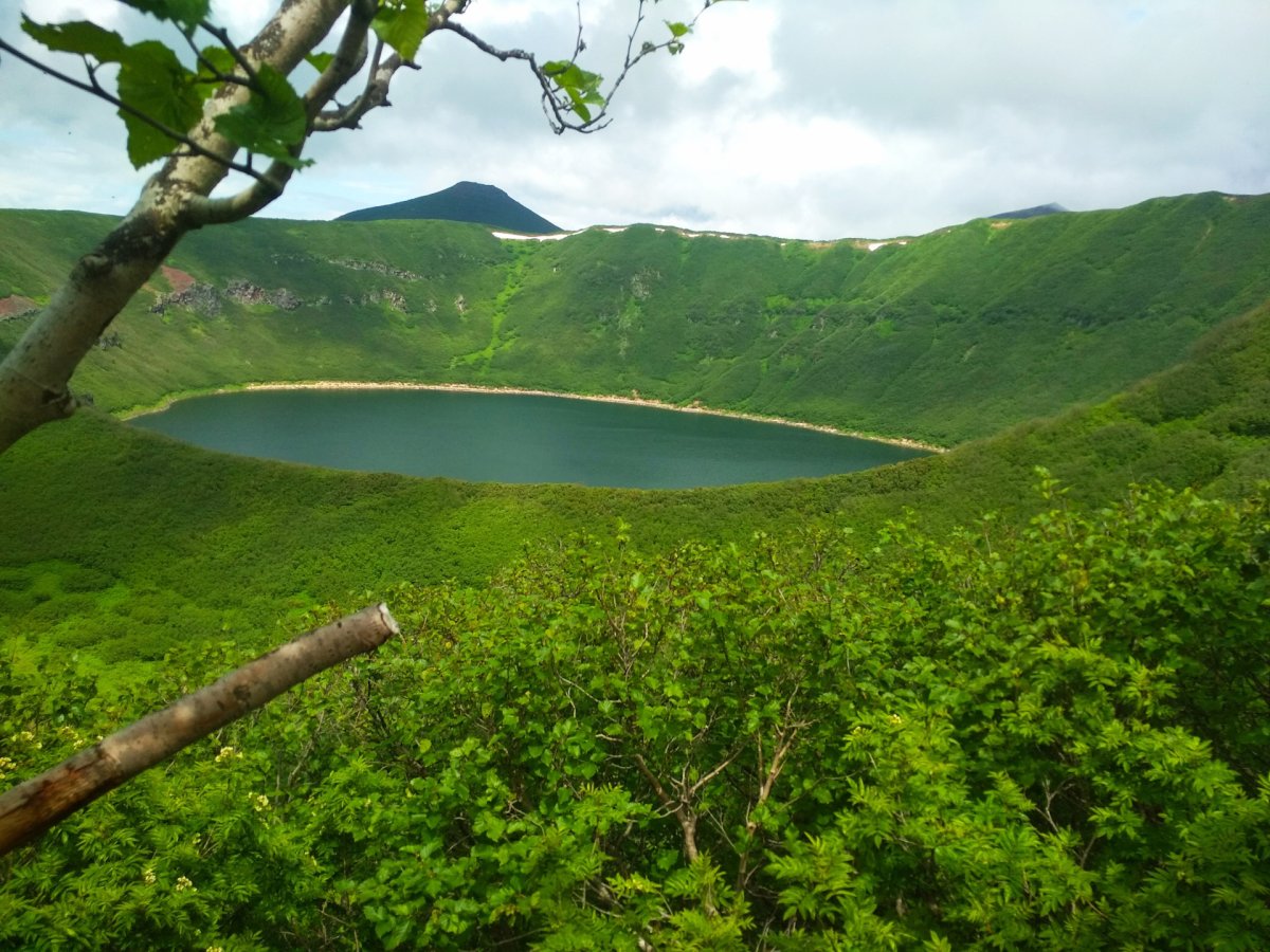 Толмачевское озеро на Камчатке