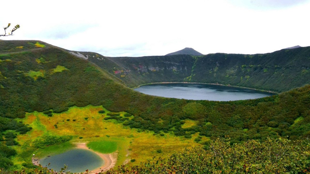 Озеро Толмачево Камчатка