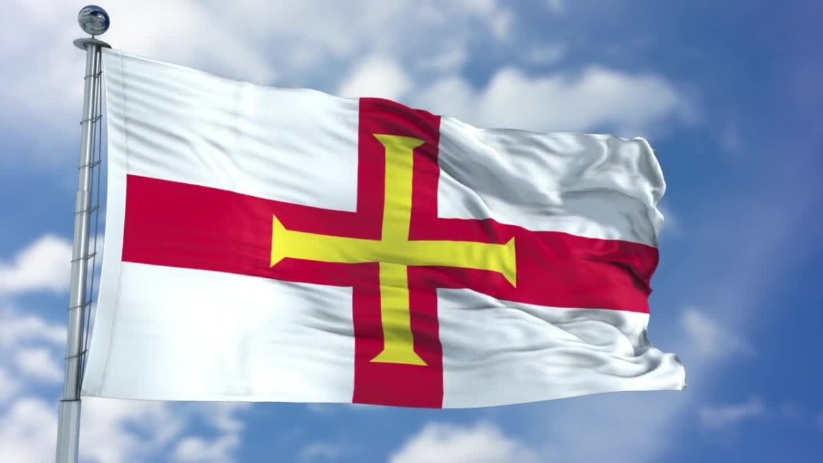 Флаг Guernsey остров