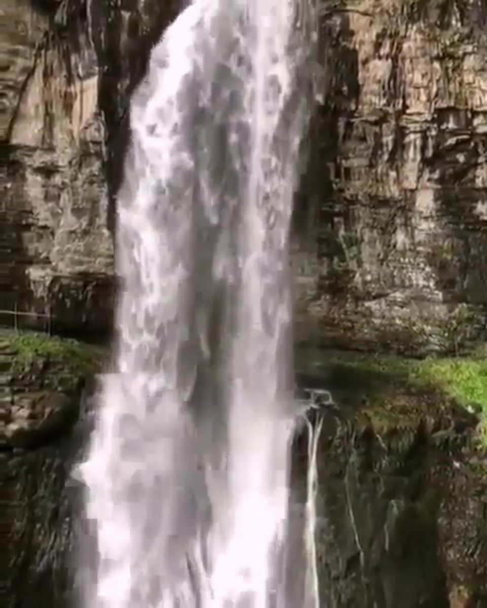 Водопад призрак в Абхазии