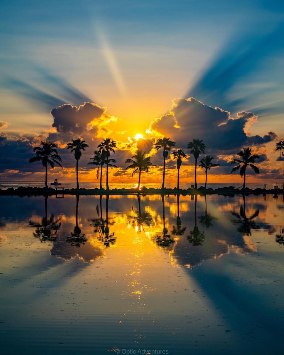 Майами Флорида рассвет