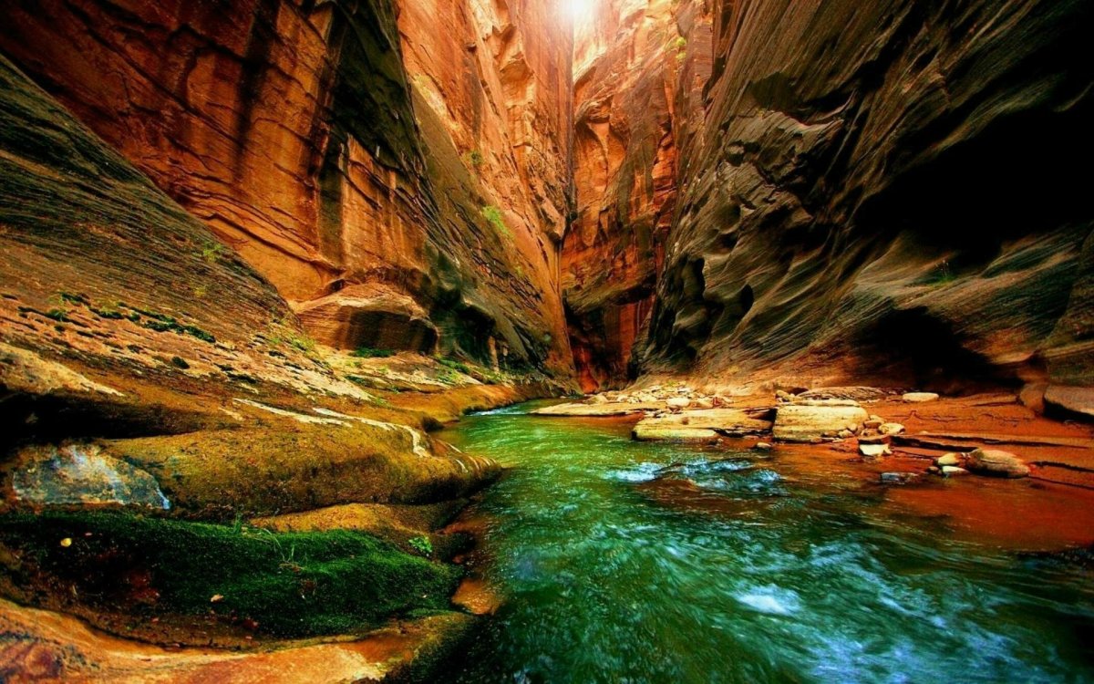 Национальный парк Зайон пещера