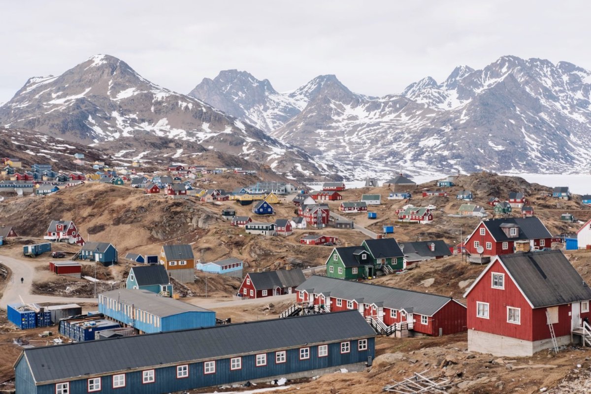 Гренландия город Тасиилак
