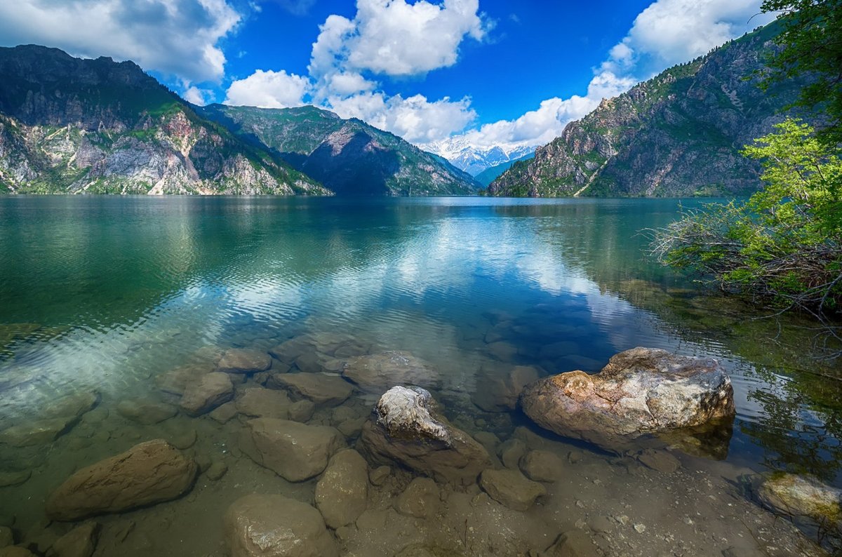 Киргизия озеро сарачелик