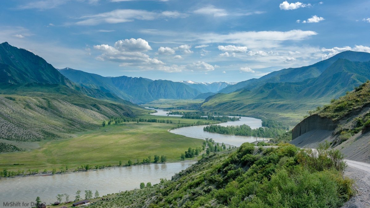 Долина Инегень горный Алтай