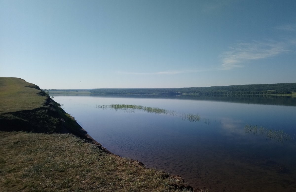 Улюколь озеро Красноярский край