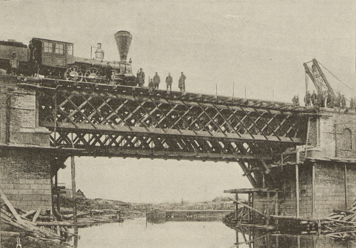 Мост через реку Кересть