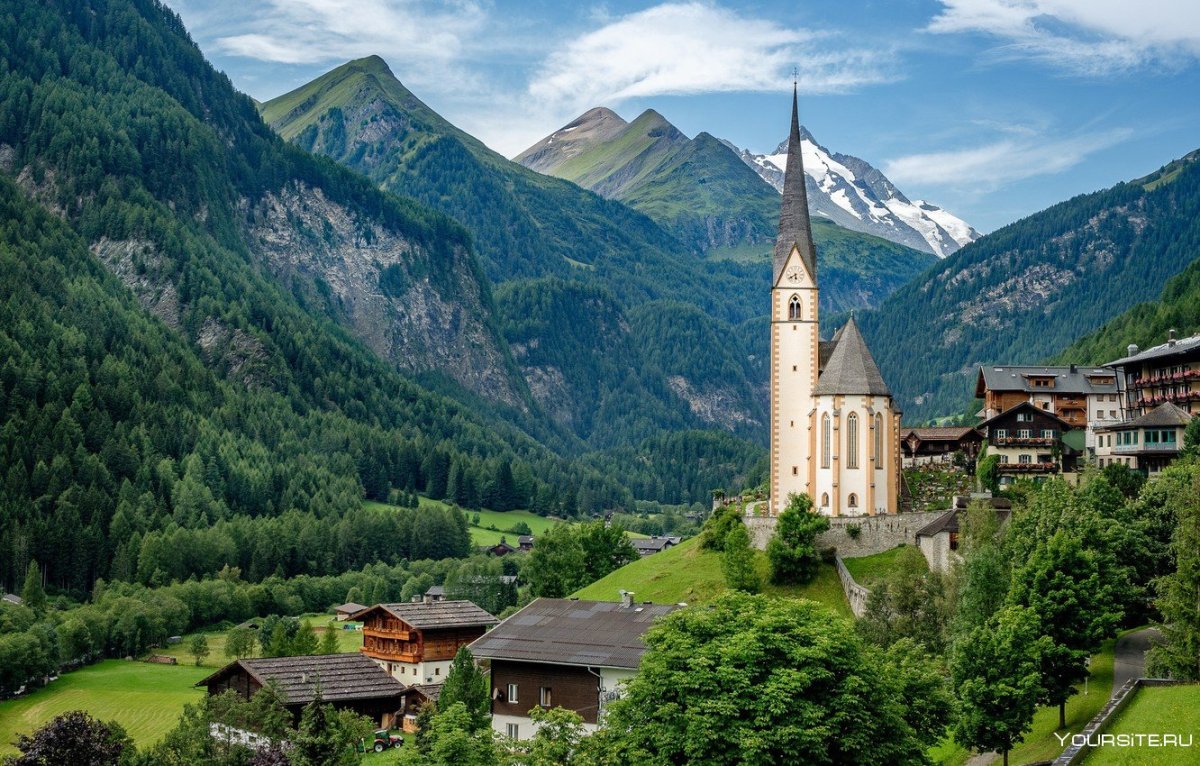 Тироль Австрия горы