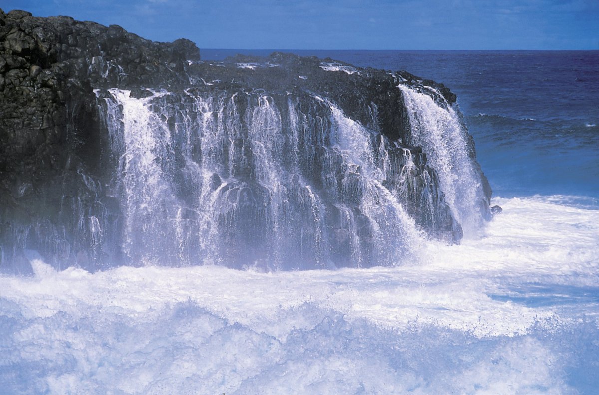 Океанские водопады Соломоновых островов
