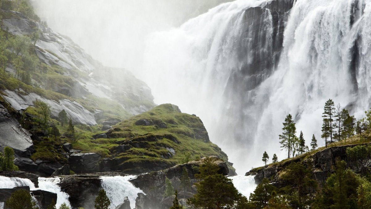Водопад Скандинавии