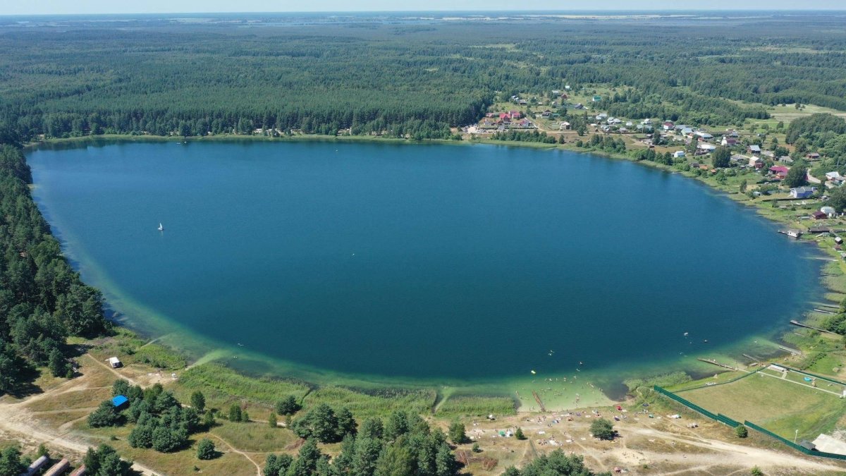 Белое озеро Рязанская область