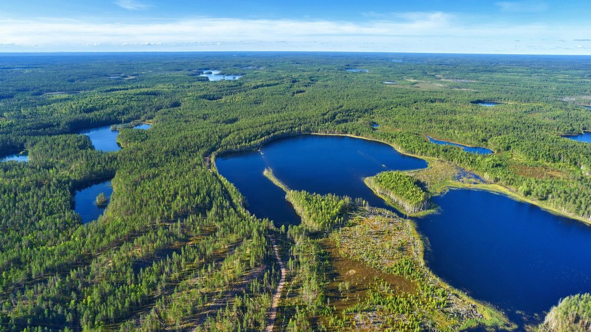 Карелия край 1000 озер