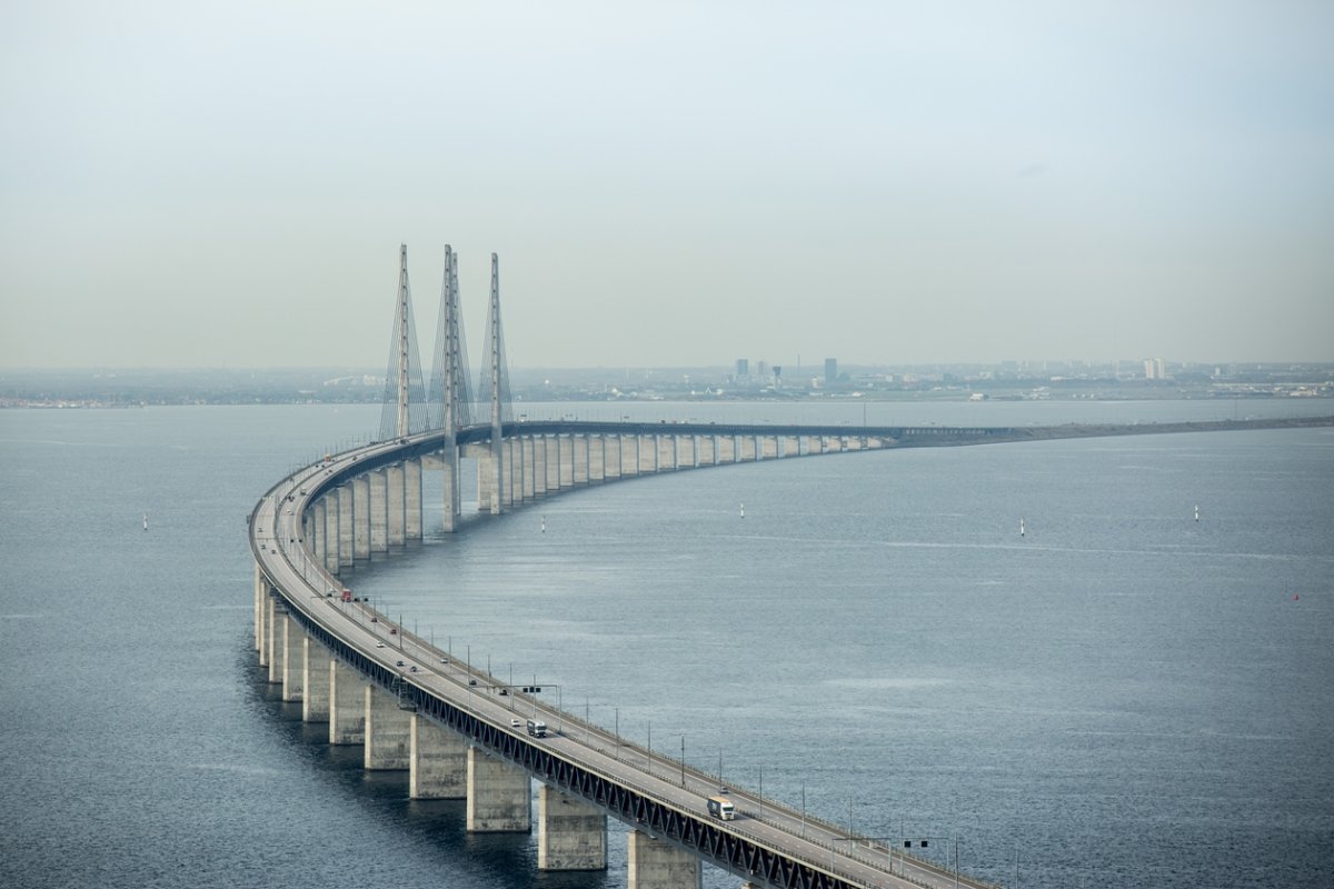 Эресуннский мост Дания
