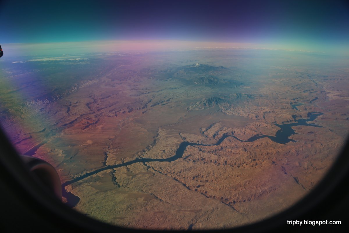 Гранд-каньон США фото из космоса