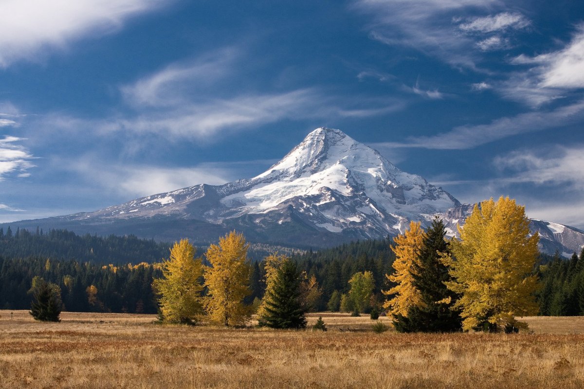 Орегон штат США гора