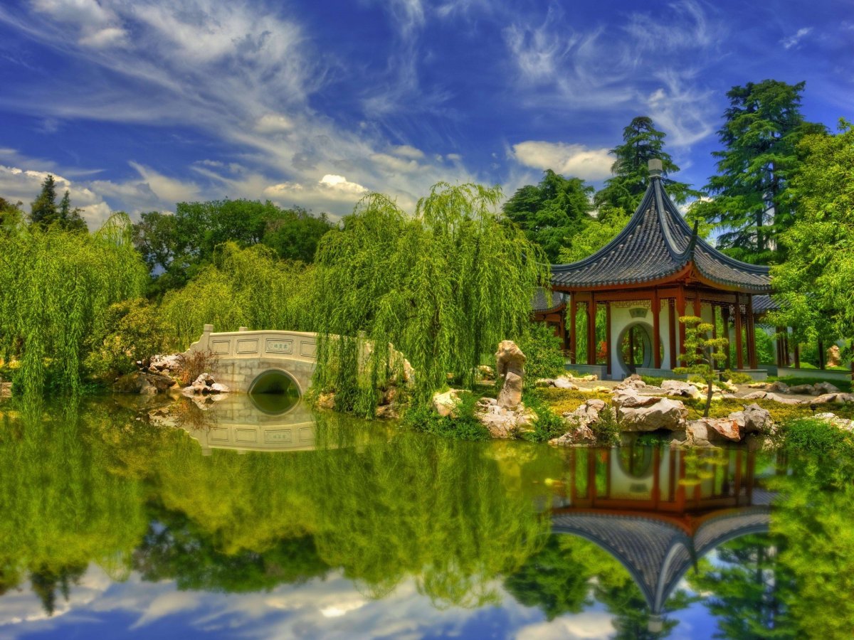 Китайский сад в Москве Ботанический сад