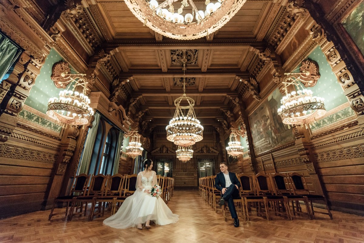 Дубовый зал особняк Половцова свадьба