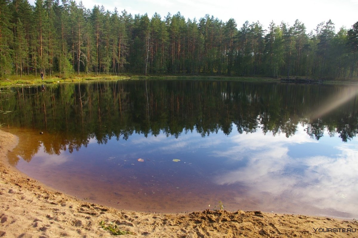 Озеро Каннельярви Карелия