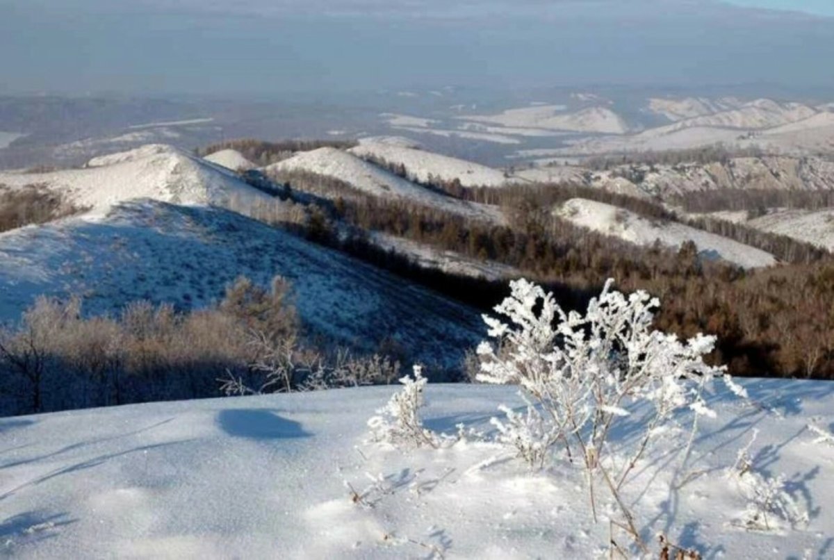 Нац парк Башкирия зима