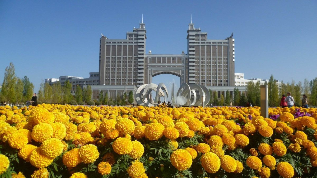 Казахстан Нур Султан парк