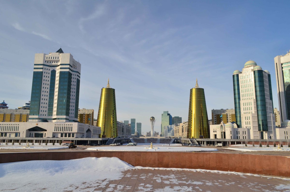Астана зима