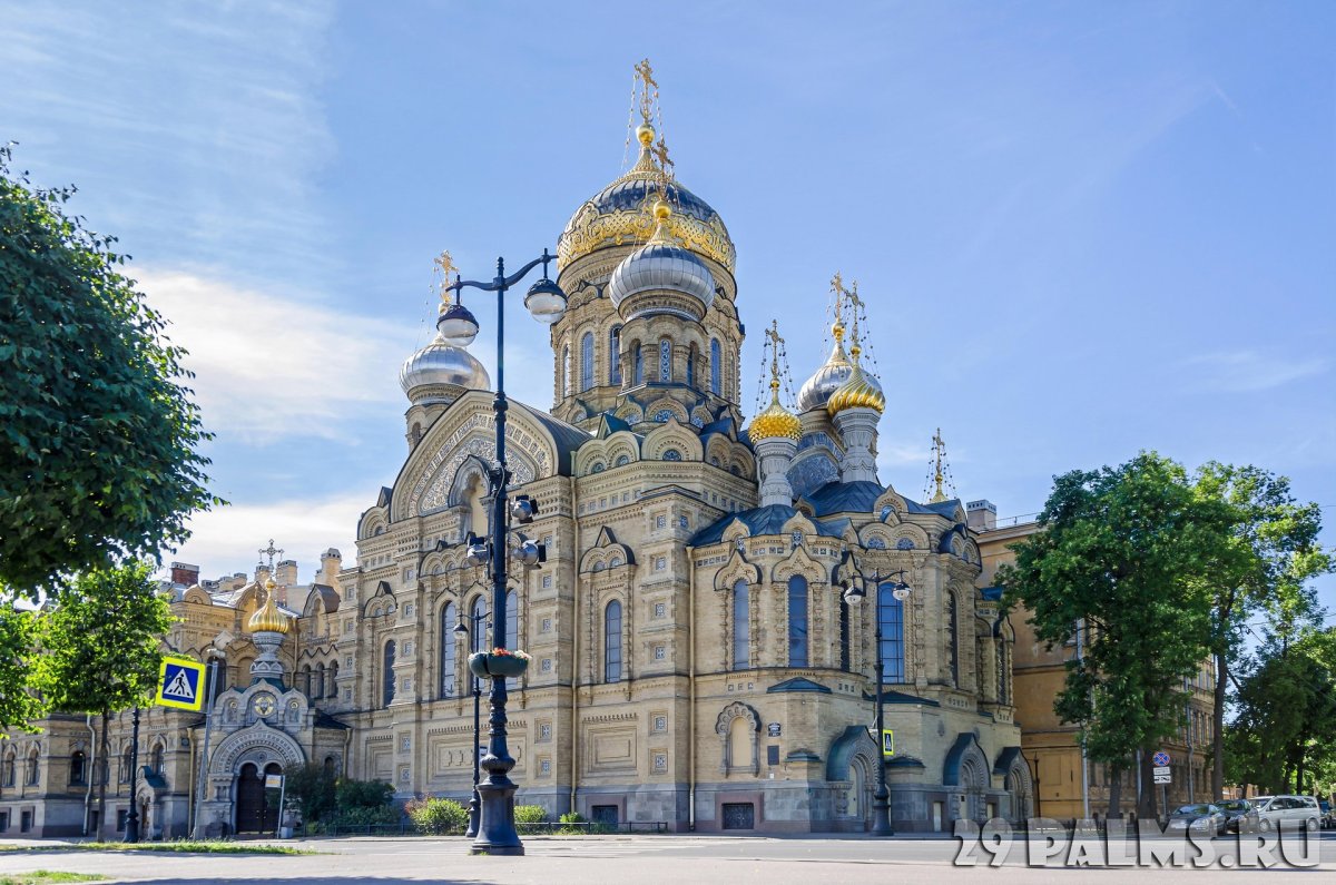 Санкт Петербург храм около Военмеха