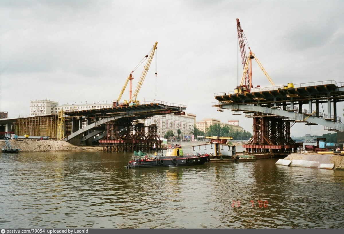 Перемещение Андреевского моста