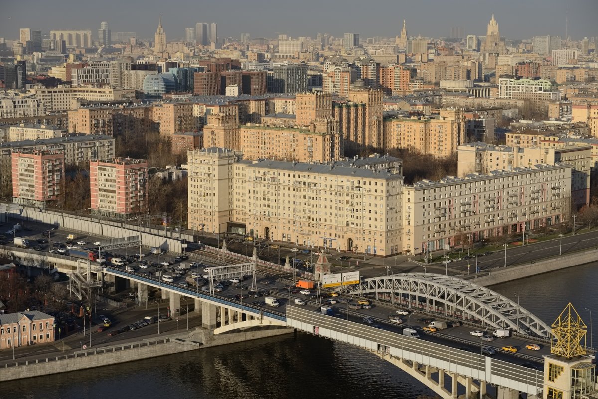 Андреевский мост МГУ