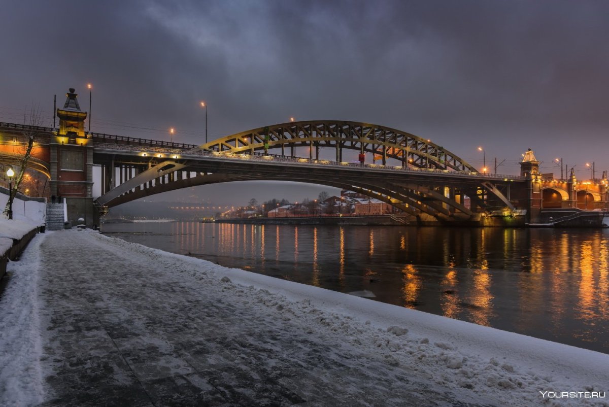 Андреевский Железнодорожный мост через реку Москву