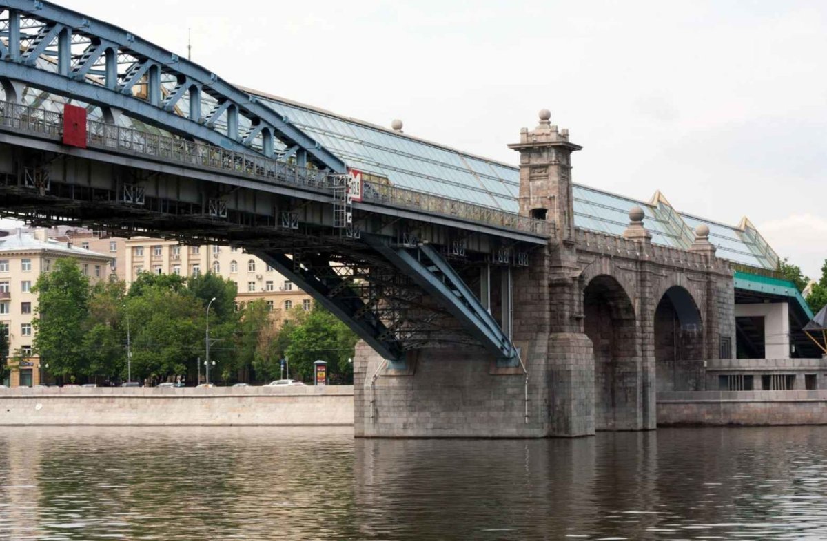 Фрунзенская набережная Андреевский мост