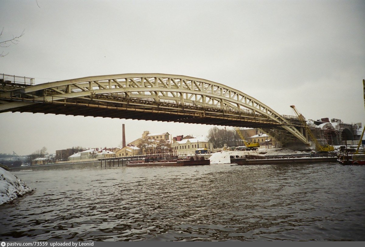 Андреевский Железнодорожный мост в Москве