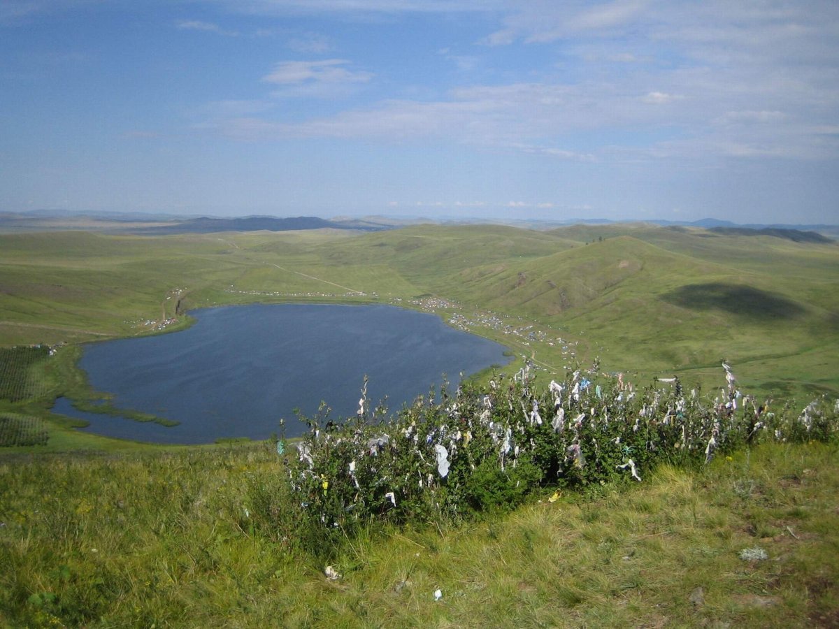 Озеро Шунет Красноярский край