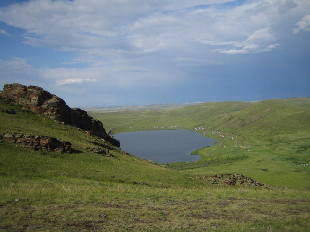 Республика Хакасия озеро Шунет