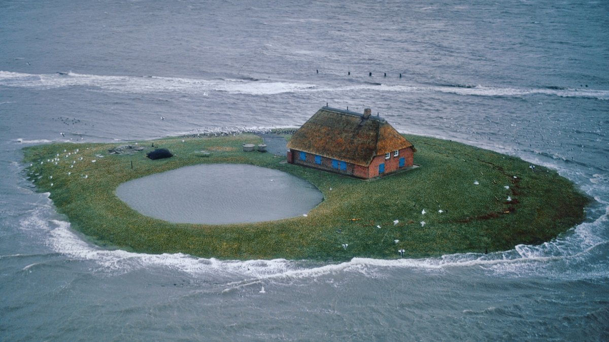 Один из островов группы Халлиген (Дания)