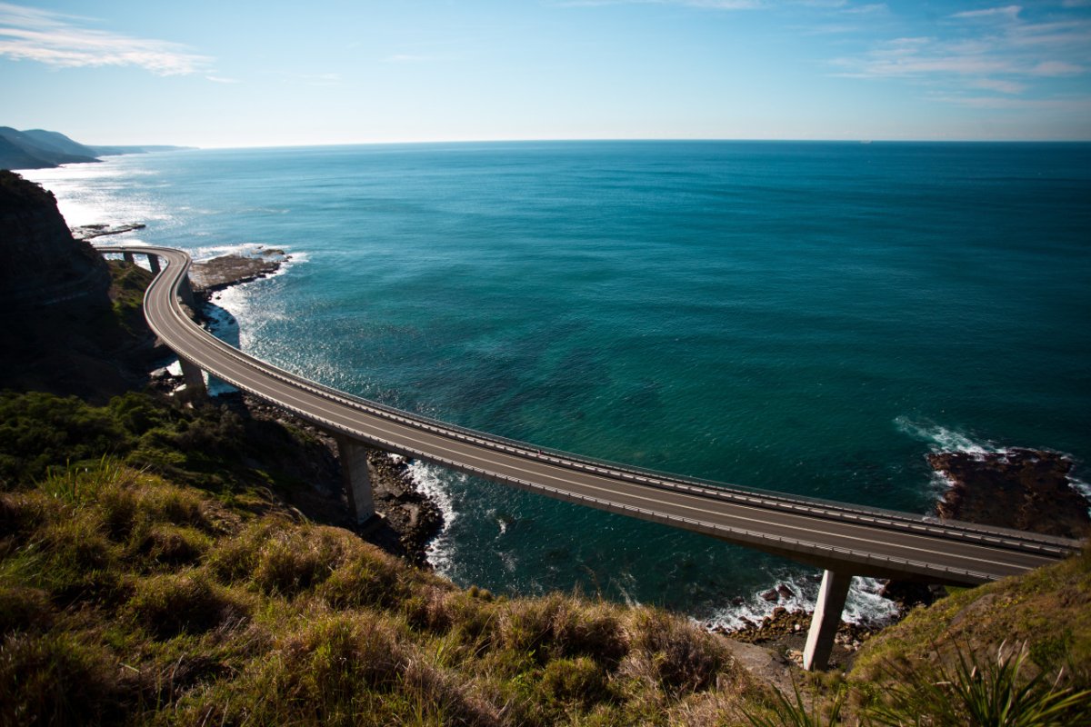 Sea Cliff Bridge Австралия