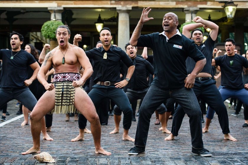Танец Haka новая Зеландия