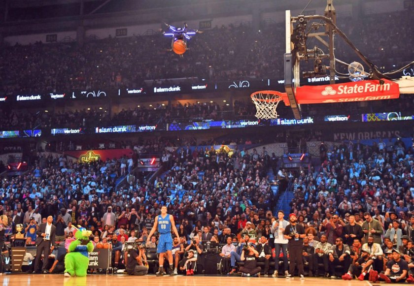Баскетбольный зал NBA