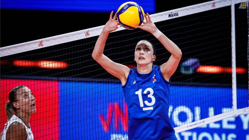 Арина Федоровцева волейбол