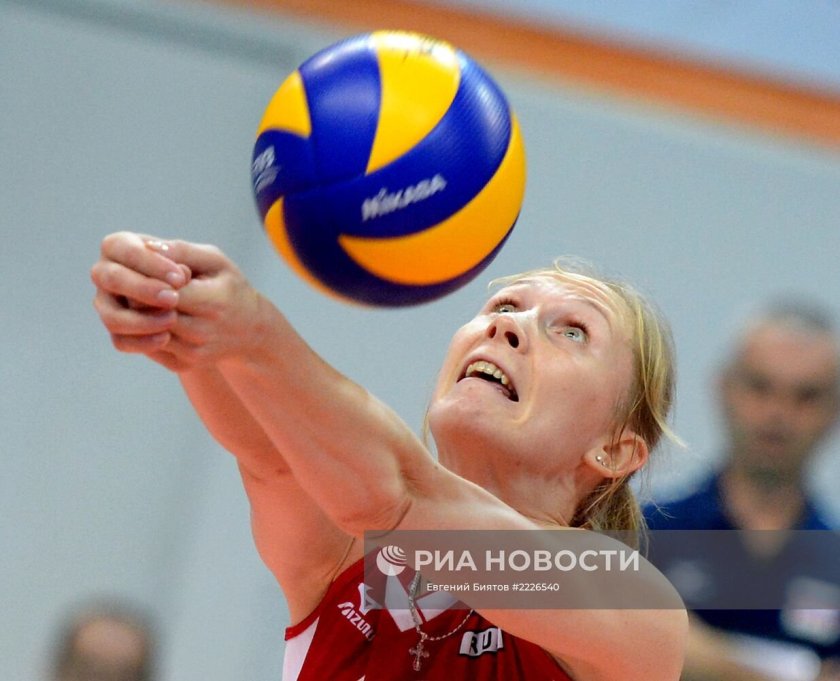 Арина Федоровцева волейбол