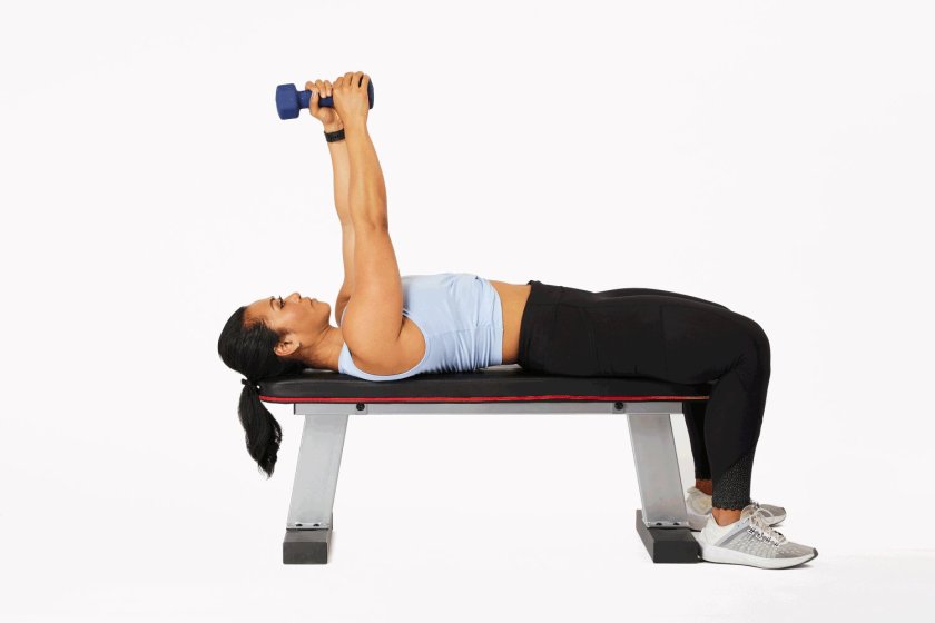Lying Triceps Extensions упражнение