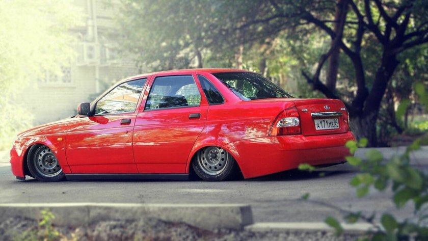 Lada Priora заниженная