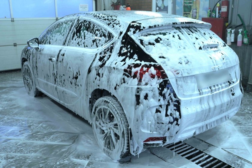 Трехфазная наномойка автомобиля