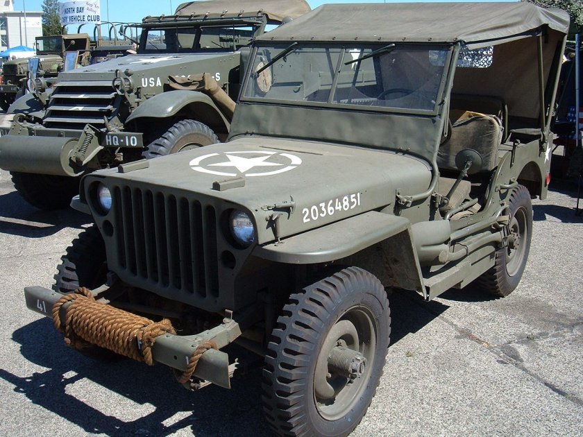 Американский военный джип Виллис