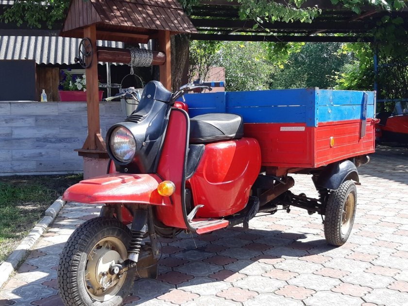 Муравей мотороллер новый