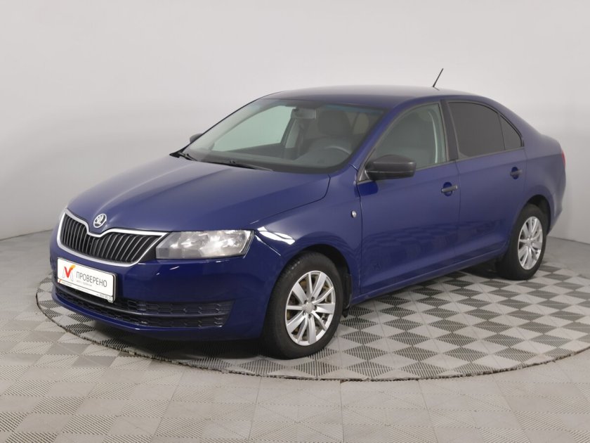 Skoda Rapid синий купить СПБ